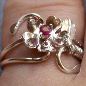 Little Cherry Blossom Ring